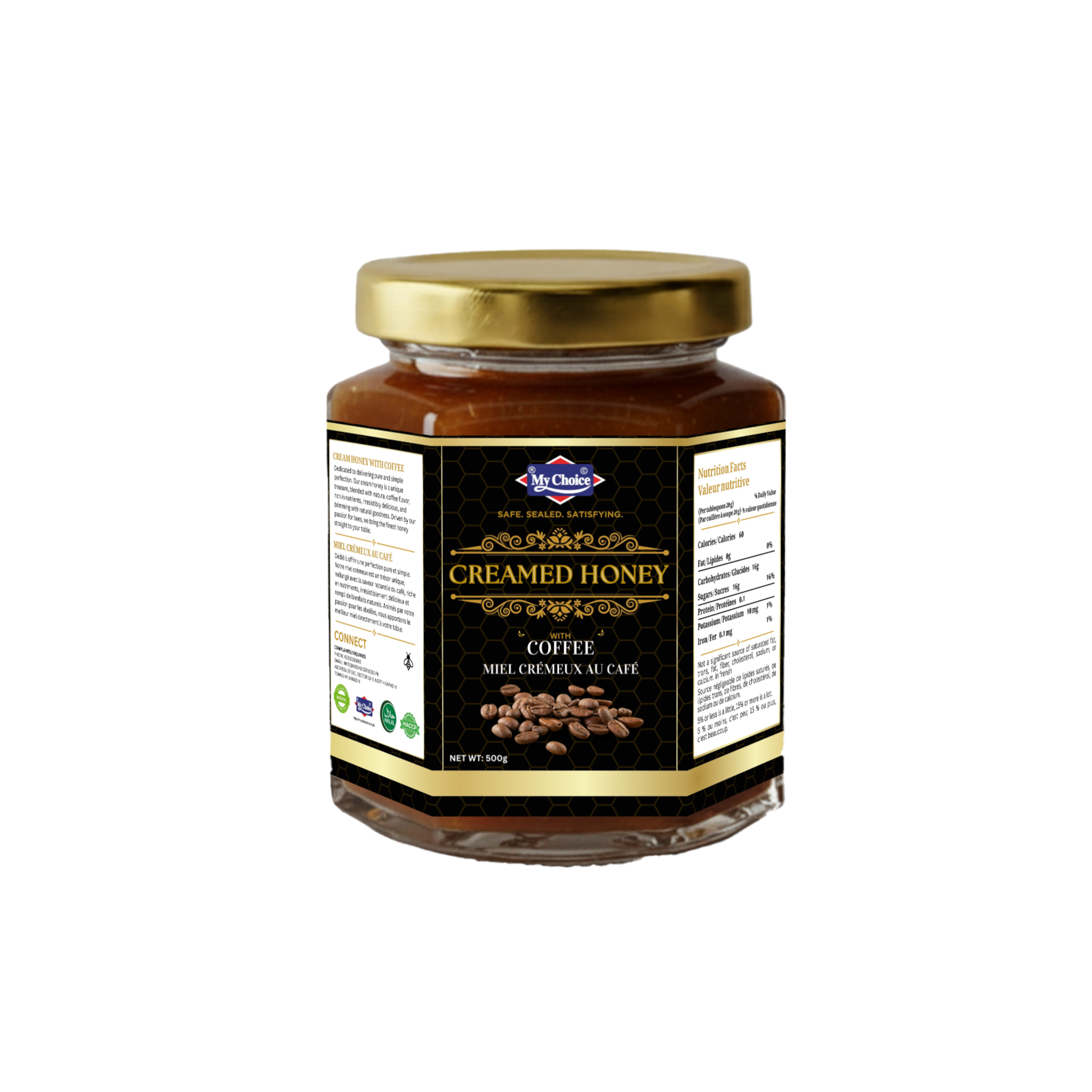 3 Creamed Honey with Coffee - Image 1