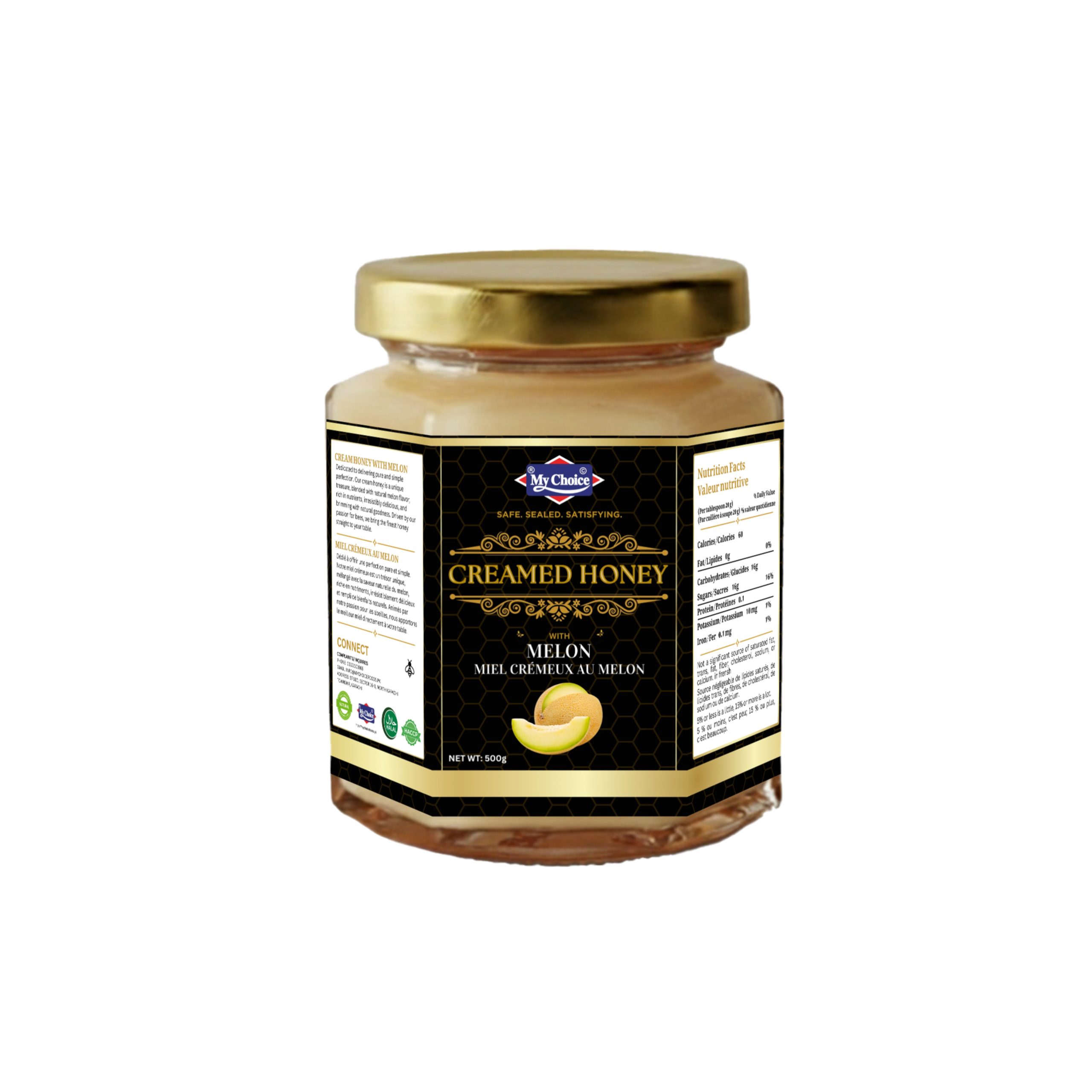 4 Creamed Honey with Melon - Image 1